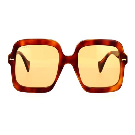 gucci occhiali acetato lenti gialle|da donna Gucci Eyewear .